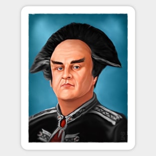 Babylon 5 Londo Blue Portrait Sticker